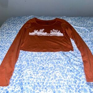 billabong cropped long sleeve